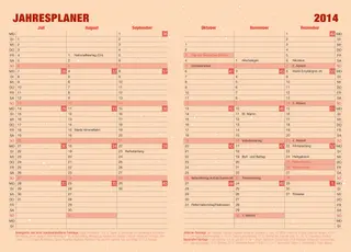 Star Wars 2014 Pocket Calendar