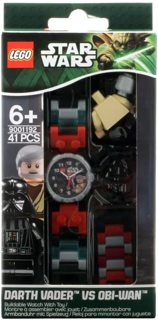 Obi-Wan Kenobi vs. Darth Vader Minifigure Watch