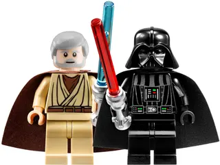 Obi-Wan Kenobi vs. Darth Vader Minifigure Watch