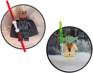 Darth Maul and Yoda Magnets