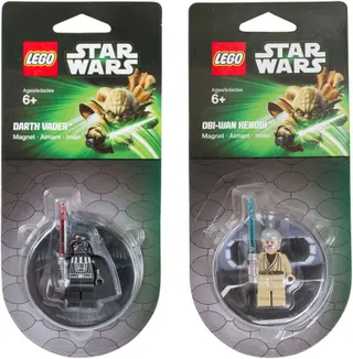 Darth Vader and Obi Wan Kenobi Magnets
