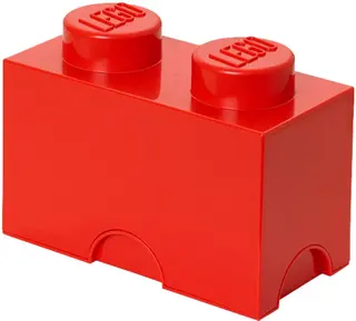 2 stud Red Storage Brick