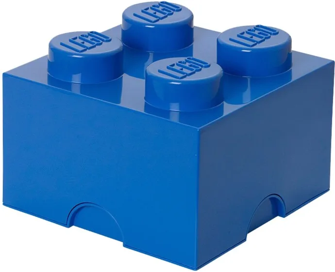 4 stud Blue Storage Brick