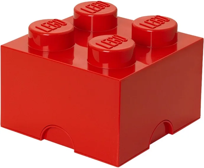 4 stud Red Storage Brick