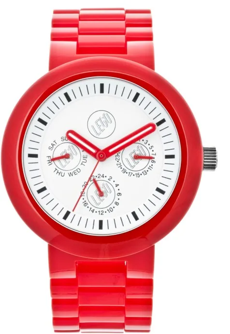 Multi-stud Red Adult Tachymeter Watch