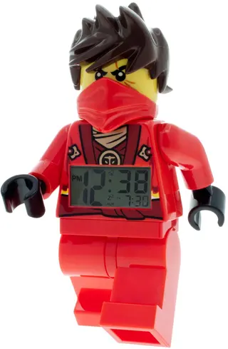 LEGO NINJAGO Kai Minifigure Clock