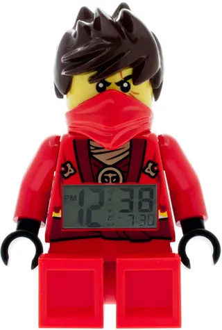 LEGO NINJAGO Kai Minifigure Clock