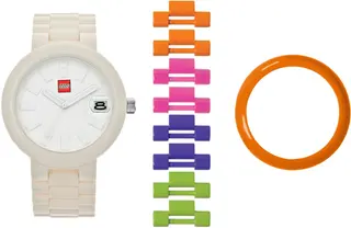 Brick White Adult Watch