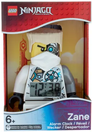 LEGO NINJAGO Zane Minifigure Clock