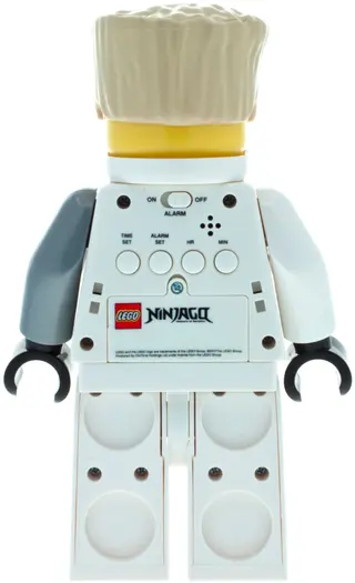 LEGO NINJAGO Zane Minifigure Clock
