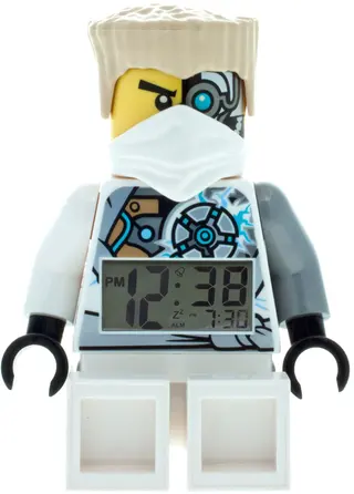 LEGO NINJAGO Zane Minifigure Clock