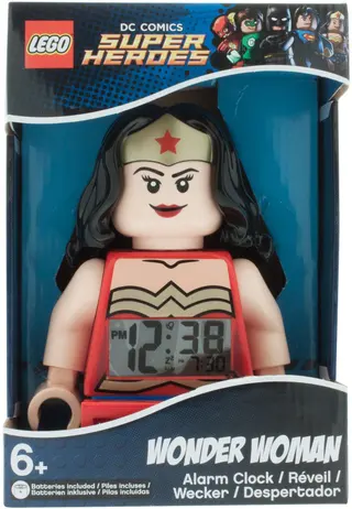 Wonder Woman Minifigure Alarm Clock