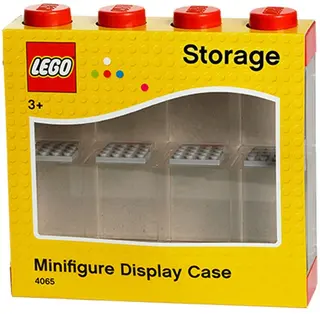 Minifigure Display Case 8 – Red