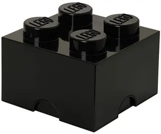 4 stud Black Storage Brick