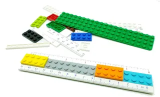 LEGO Buildable Ruler