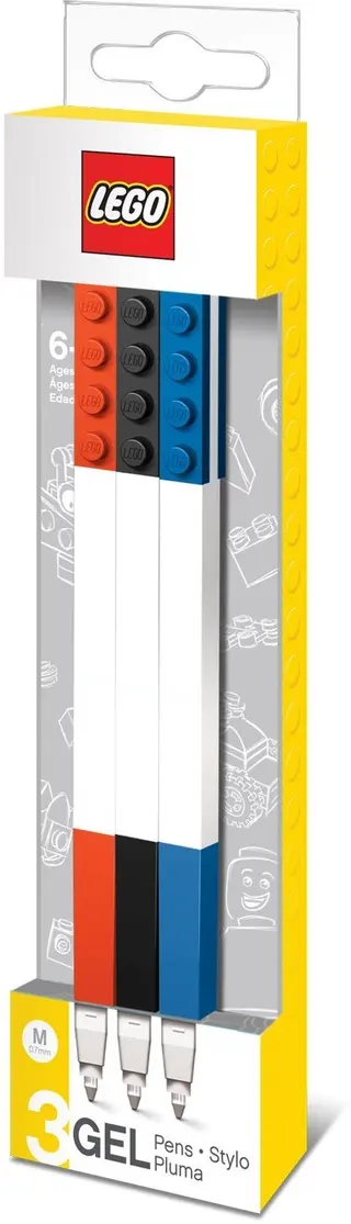 LEGO 3 Pack Gel Pen Set