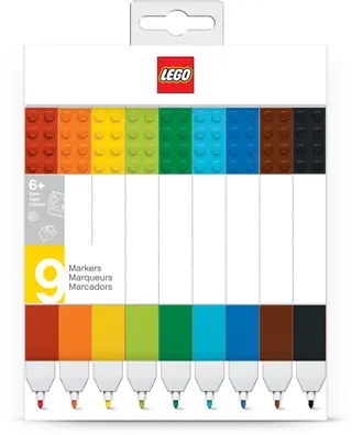 9 Pack Marker Set