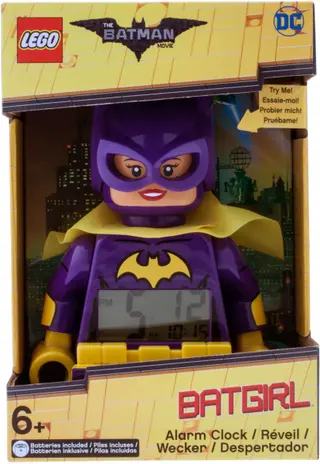 THE LEGO BATMAN MOVIE Batgirl™ Minifigure Alarm Clock