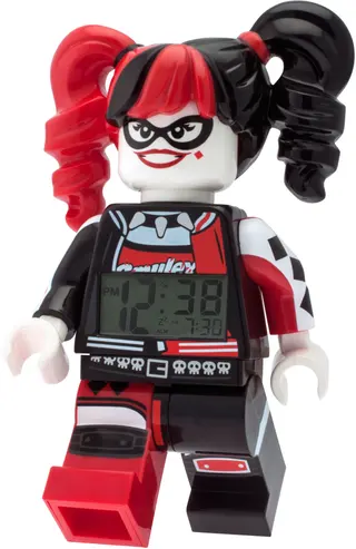 THE LEGO BATMAN MOVIE Harley Quinn™ Minifigure Alarm Clock