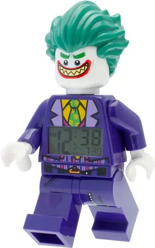 THE LEGO BATMAN MOVIE The Joker™ Minifigure Alarm Clock