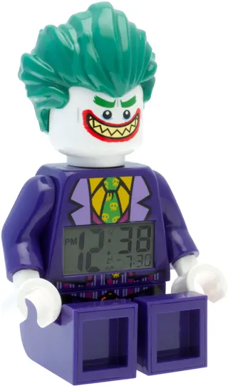 THE LEGO BATMAN MOVIE The Joker™ Minifigure Alarm Clock