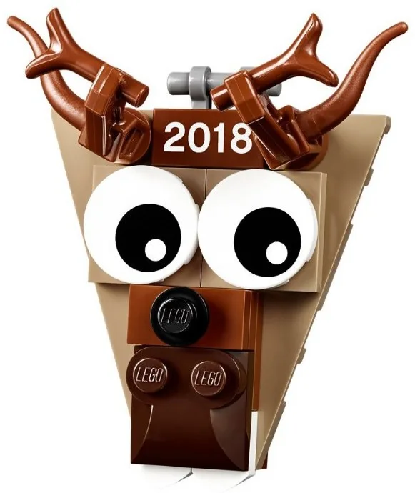 Weihnachtsschmuck 2018 – Rentierkopf