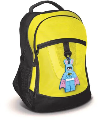 Easter Bunny Batman Luggage Tag