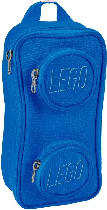 Pochette brique bleue