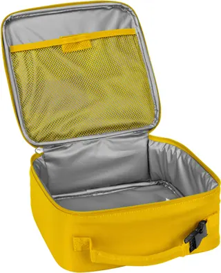 Baksteenvormige lunchtas, geel