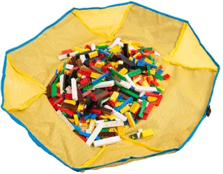 Sac de rangement et tapis de jeu emblématiques en 4 pièces