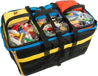 Sac de rangement et tapis de jeu emblématiques en 4 pièces