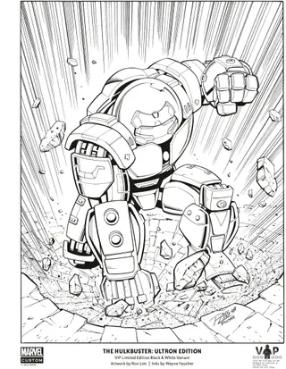 Hulkbuster Kunstdruck