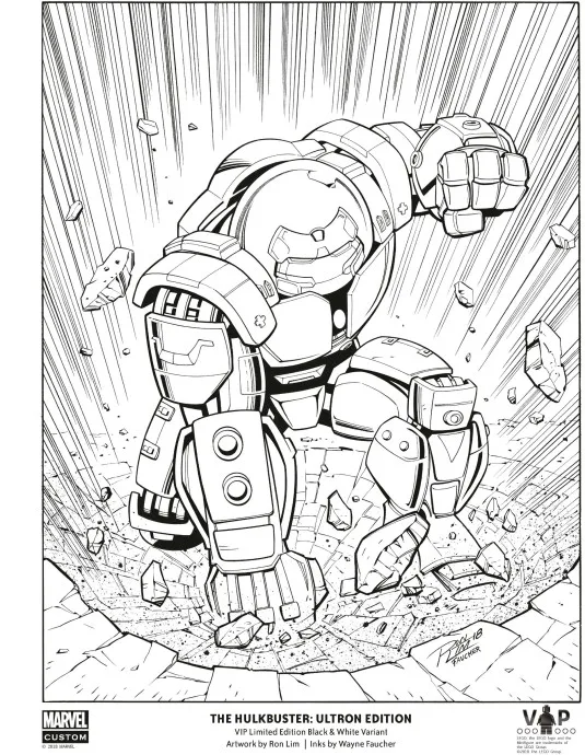 Hulkbuster Kunstdruck