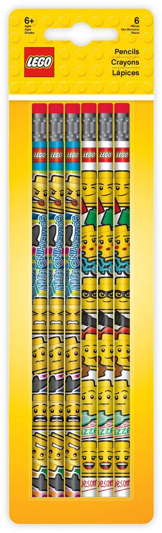 LEGO-Bleistifte, 6er-Pack