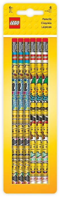 LEGO-Bleistifte, 6er-Pack
