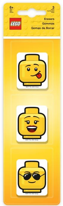 LEGO Radiergummis 3er-Pack