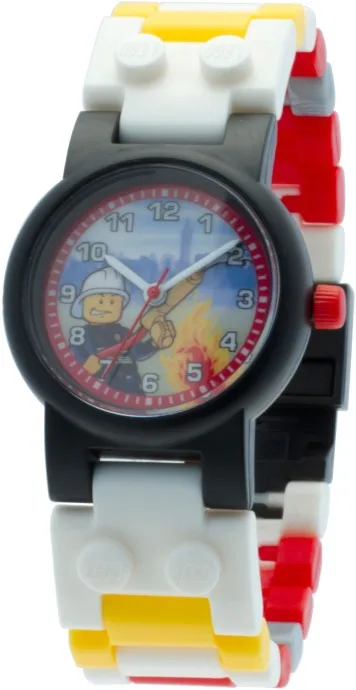 Stadsbrandweerman Minifiguur Link Horloge