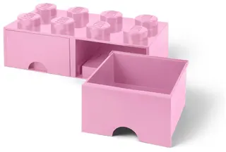 Schublade aus 8-Stecksteinen, hellviolett