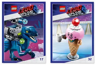 De LEGO Movie 2 Geweldige Ruilkaarten