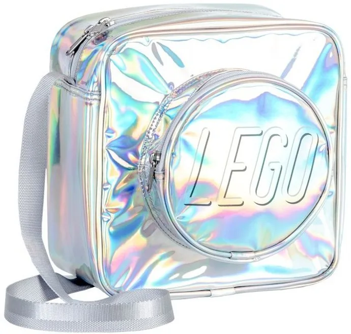 Holografische Brick Crossbody-Tasche