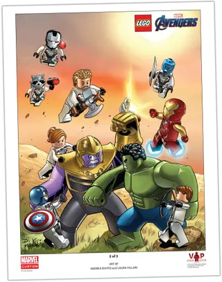 Avengers: Endgame Kunstdruck