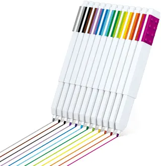 Set van 12 markers