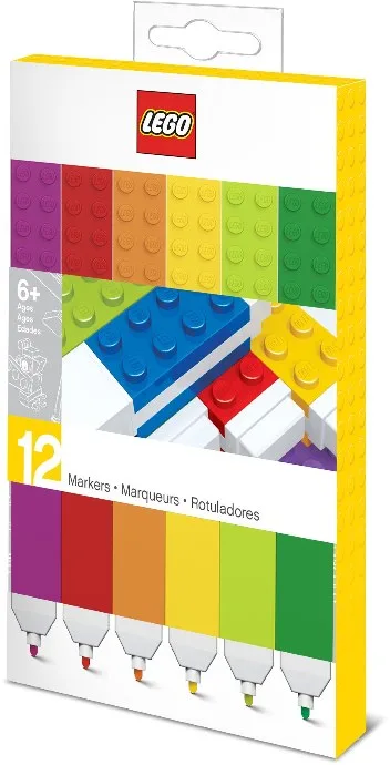 Set van 12 markers