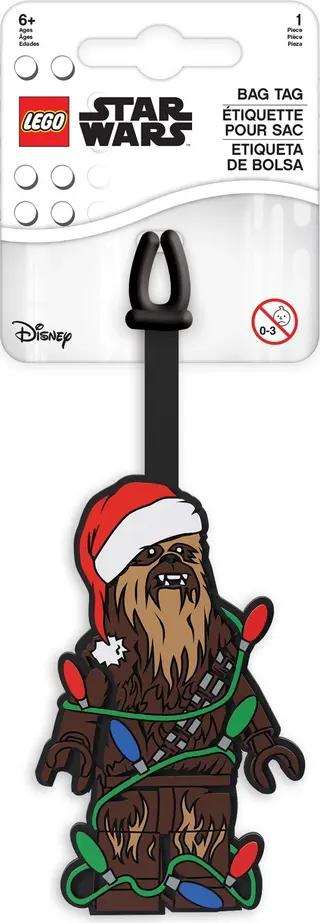 Holiday Bag Tag Chewbacca