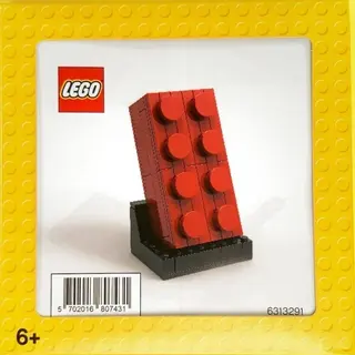 Buildable 2x4 Red Brick