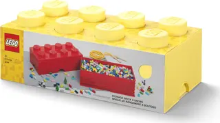Brique de rangement 8 tenons Jaune frais