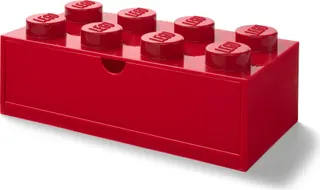 LEGO 8 Stud Red Storage Brick Drawer
