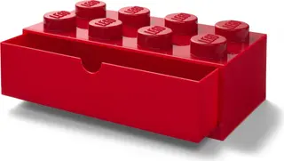 LEGO 8 Stud Red Storage Brick Drawer