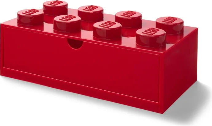 LEGO 8 Stud Red Storage Brick Drawer