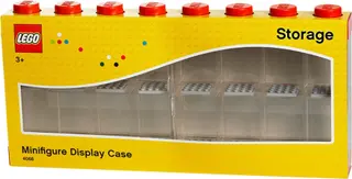 Vitrine pour figurines 16 rouges